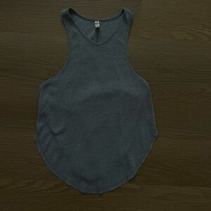 Free People Charcoal Tank Top